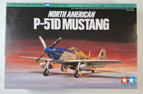 KÄYTETTY Tamiya 1/72 North American P-51D Mustang + lisäosa