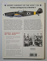 KÄYTETTY Osprey Slovakian and Bulgarian Aces of World War 2 -kirja