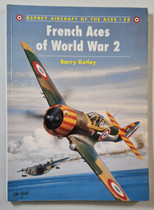 KÄYTETTY Osprey French Aces of World War 2 -kirja