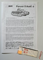 KÄYTETTY Alan 1/35 Panzer II Ausf.c