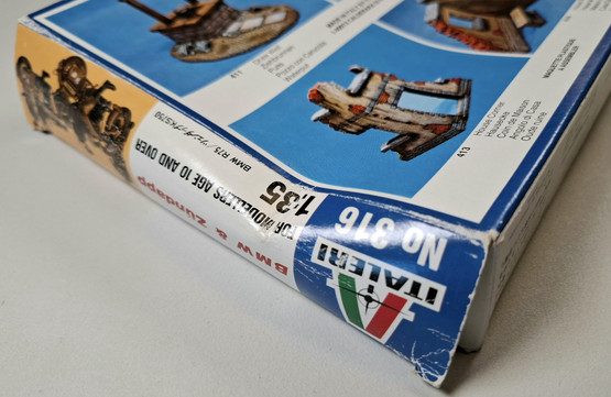 KÄYTETTY Italeri 1/35 BMW R 75 & Zündapp KS 750
