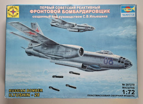 KÄYTETTY Modelist 1/72 Russian Bomber Ilyushin IL-28