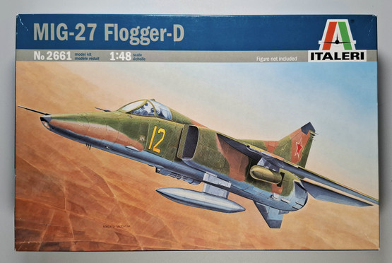 KÄYTETTY Italeri 1/48 MiG-27 Flogger-D