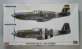 KÄYTETTY Hasegawa 1/72 Mustang Mk.III 'RAF Combo'