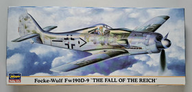 KÄYTETTY Hasegawa 1/72 Focke-Wulf Fw190D-9 'The Fall of the Reich' + lisäosia