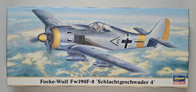 KÄYTETTY Hasegawa 1/72 Focke-Wulf Fw190F-8 'Schlachtgeschwader 4' + lisäosia