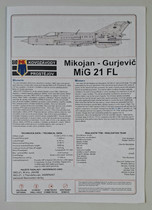 KÄYTETTY KP 1/72 Mikojan-Gurjevic MiG-21FL 