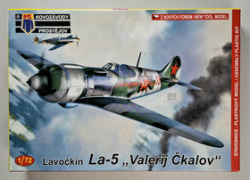 KÄYTETTY KP 1/72 Lavockin La-5 “Valerij Ckalov”