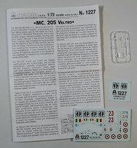 KÄYTETTY Italeri 1/72 MC.205 Veltro