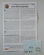 KÄYTETTY Airfix 1/72 Focke-Wulf Fw190 F-8/A-8