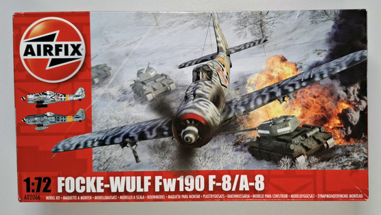 KÄYTETTY Airfix 1/72 Focke-Wulf Fw190 F-8/A-8