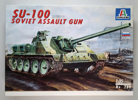 KÄYTETTY Italeri 1/35 SU-100 Soviet Assault Gun