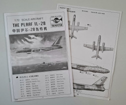 KÄYTETTY Trumpeter 1/72 Ilyushin IL-28 Beagle