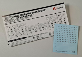 KÄYTETTY Flyhawk 1/700 WWII USN Carrier-Based Aircraft I