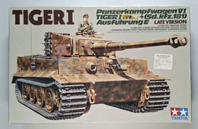 KÄYTETTY Tamiya 1/35 Panzerkampfwagen VI Tiger I Ausführung E (Sd.kfz.181) Late Version
