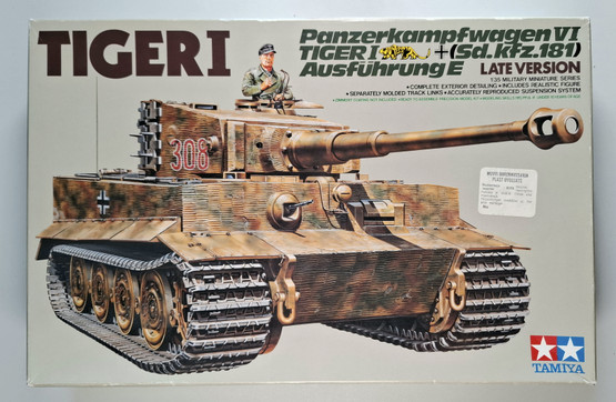 KÄYTETTY Tamiya 1/35 Panzerkampfwagen VI Tiger I Ausführung E (Sd.kfz.181) Late Version