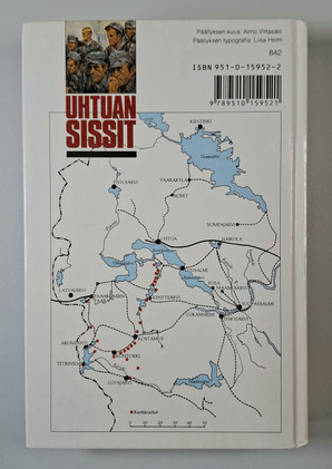 KÄYTETTY Reino Lehväslaiho - Uhtuan sissit -kirja