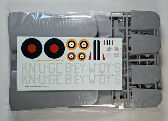 KÄYTETTY Fly 1/72 Armstrong Whitworth Whitley Mk.V