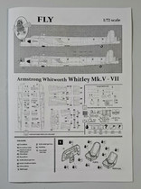 KÄYTETTY Fly 1/72 Armstrong Whitworth Whitley Mk.V