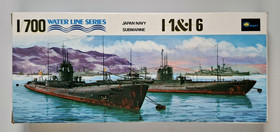 KÄYTETTY Minicraft Models 1/700 Japan Navy Submarine I-1 & I-6