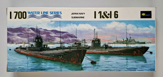 KÄYTETTY Minicraft Models 1/700 Japan Navy Submarine I-1 & I-6