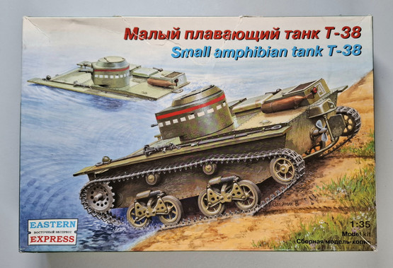 KÄYTETTY Eastern Express 1/35 Small Amphibian Tank T-38