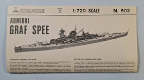 KÄYTETTY Italaerei 1/720 Admiral Graf Spee