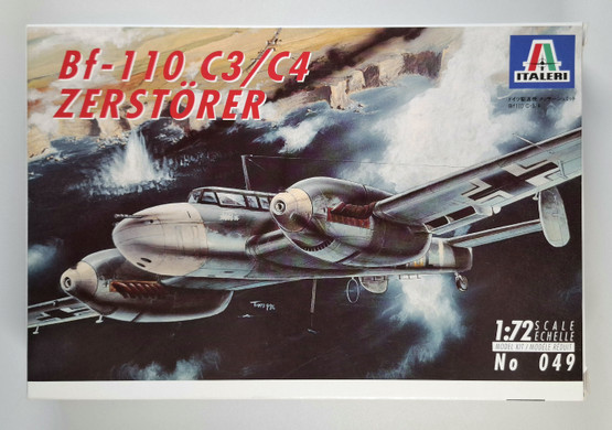 KÄYTETTY Italeri 1/72 Bf-110 C3/C4 Zerstörer
