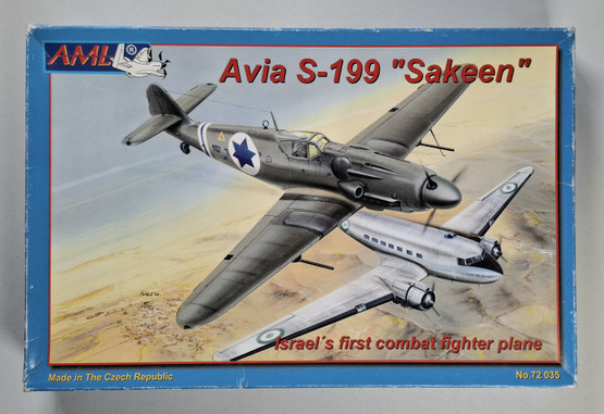 KÄYTETTY AML 1/72 Avia S-199 