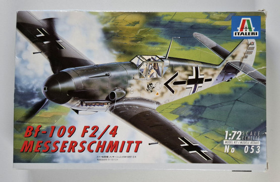 KÄYTETTY Italeri 1/72 Bf-109 F2/4 Messerschmitt