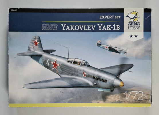 KÄYTETTY Arma Hobby 1/72 Yakovlev Yak-1b