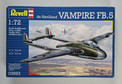 KÄYTETTY Revell 1/72 de Havilland Vampire FB.5