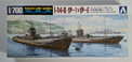 KÄYTETTY Aoshima 1/700 Japanese Navy Submarine I-1 & I-6
