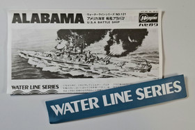 KÄYTETTY Hasegawa 1/700 U.S.A. Battleship Alabama