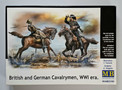 KÄYTETTY Master Box 1/35 British and German Cavalrymen, WWI era