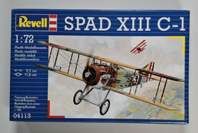 KÄYTETTY Revell 1/72 SPAD XIII C-1