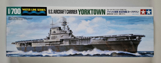 KÄYTETTY Tamiya 1/700 U.S. Aircraft Carrier Yorktown