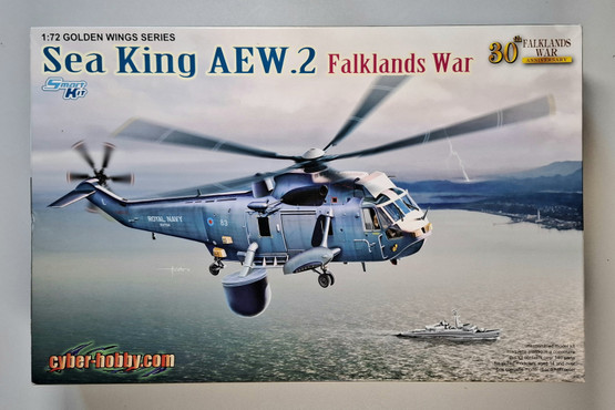 KÄYTETTY Cyber Hobby 1/72 Sea King AEW.2 Falklands War