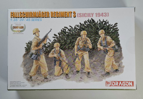 KÄYTETTY Dragon 1/35 Fallschirmjäger Regiment 3 (Sicily 1943)