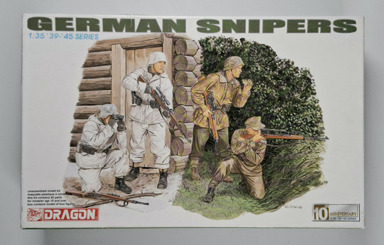 KÄYTETTY Dragon 1/35 German Snipers