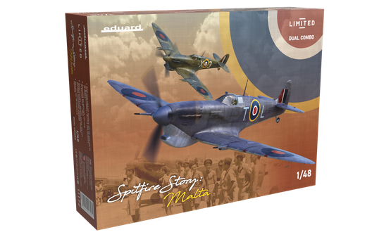 Eduard 1/48 Spitfire Story: Malta (Limited Edition DUAL COMBO)