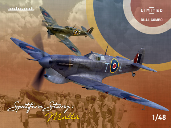 Eduard 1/48 Spitfire Story: Malta (Limited Edition DUAL COMBO)