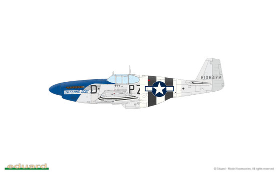 Eduard 1/48 Overlord D-Day Mustangs / P-51B Mustang (Limited Edition DUAL COMBO)