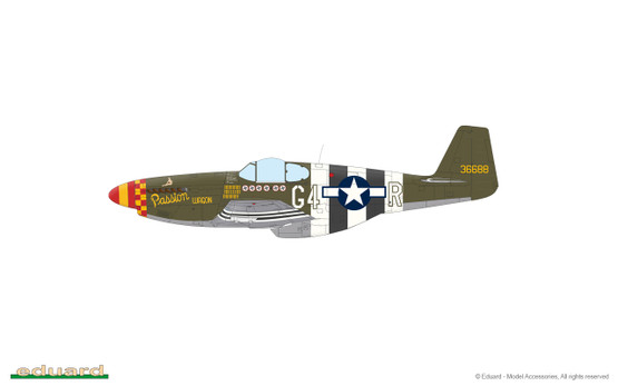 Eduard 1/48 Overlord D-Day Mustangs / P-51B Mustang (Limited Edition DUAL COMBO)