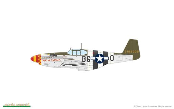 Eduard 1/48 Overlord D-Day Mustangs / P-51B Mustang (Limited Edition DUAL COMBO)