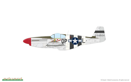 Eduard 1/48 Overlord D-Day Mustangs / P-51B Mustang (Limited Edition DUAL COMBO)