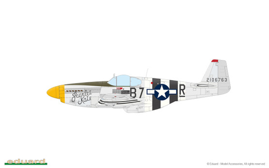 Eduard 1/48 Overlord D-Day Mustangs / P-51B Mustang (Limited Edition DUAL COMBO)