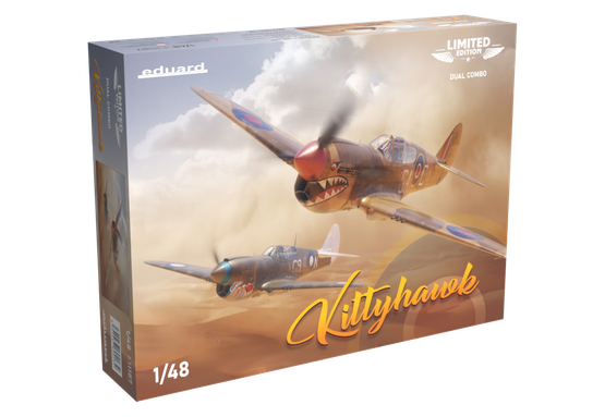 Eduard 1/48 Kittyhawk (Limited Edition DUAL COMBO)