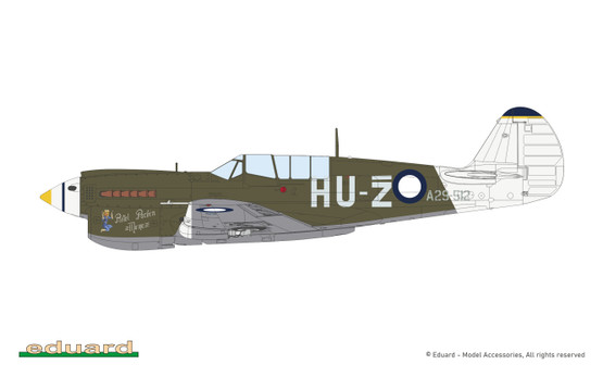 Eduard 1/48 Kittyhawk (Limited Edition DUAL COMBO)