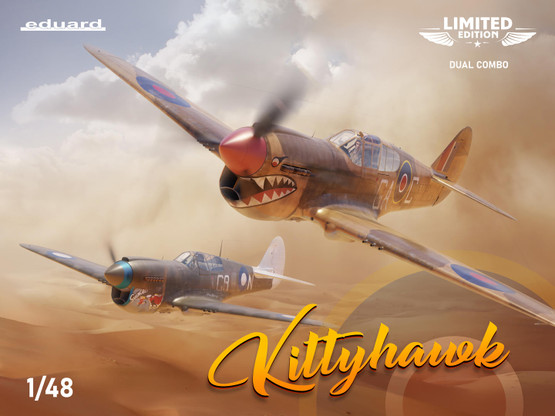 Eduard 1/48 Kittyhawk (Limited Edition DUAL COMBO)
